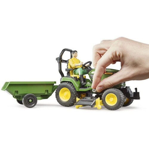 Bruder Bruder Ride On Mower Set Including Figure 1:16 Scale 2