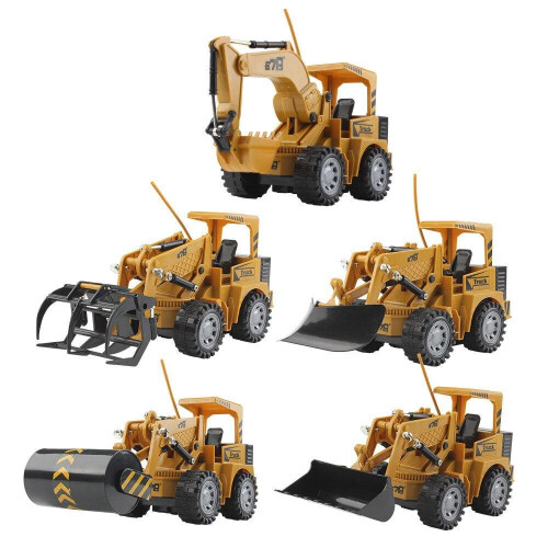 (8072E) 2.4G 5CH RC Excavator Electric Engineering Vehicle RTR Model 1
