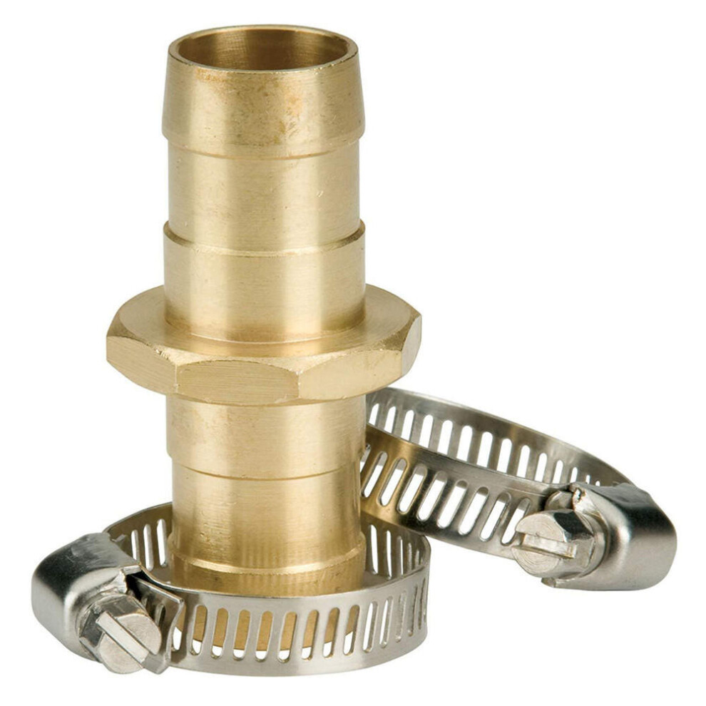 (Repair Connector) 3/4 Male Female Connector Set Garden Hose Repair Mender Kit Hose Connectors Water Hose Pipe Fittings Copper Joint