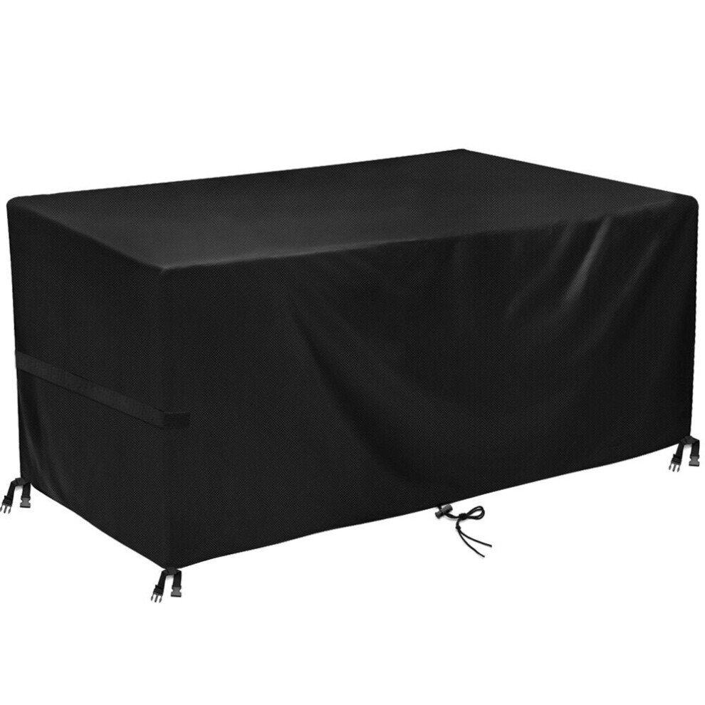 600D Oxford Camping Furniture Covers Sofa Table Anti-UV Dust-proof Protector Fits to 8-10 Seat Garden Piano