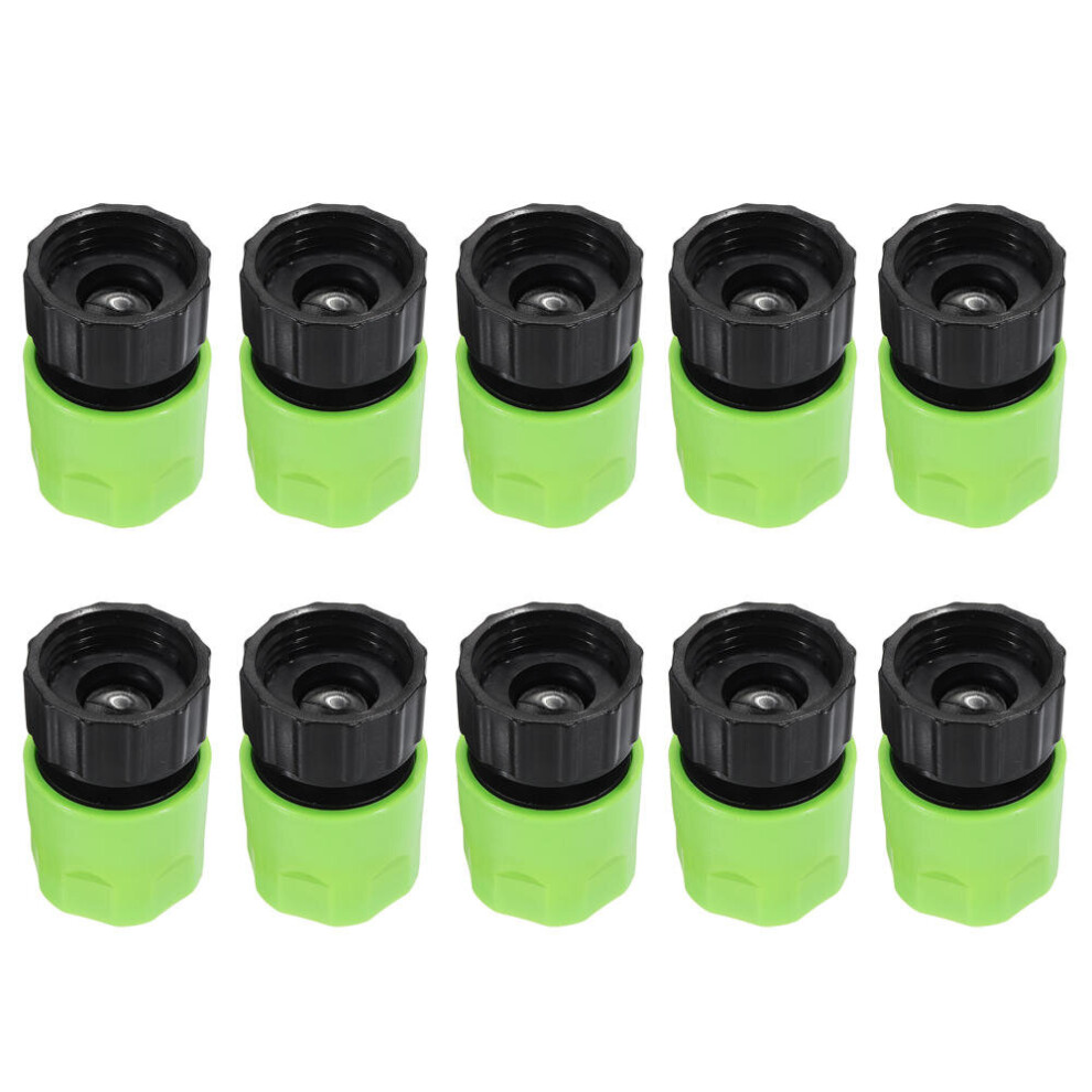 (UK Type) 10Pcs/Set 3/4'' Female Hose Quick Connector Garden Water Quick Coupling Irrigation Pipe Fitting Drip Connect Adapter