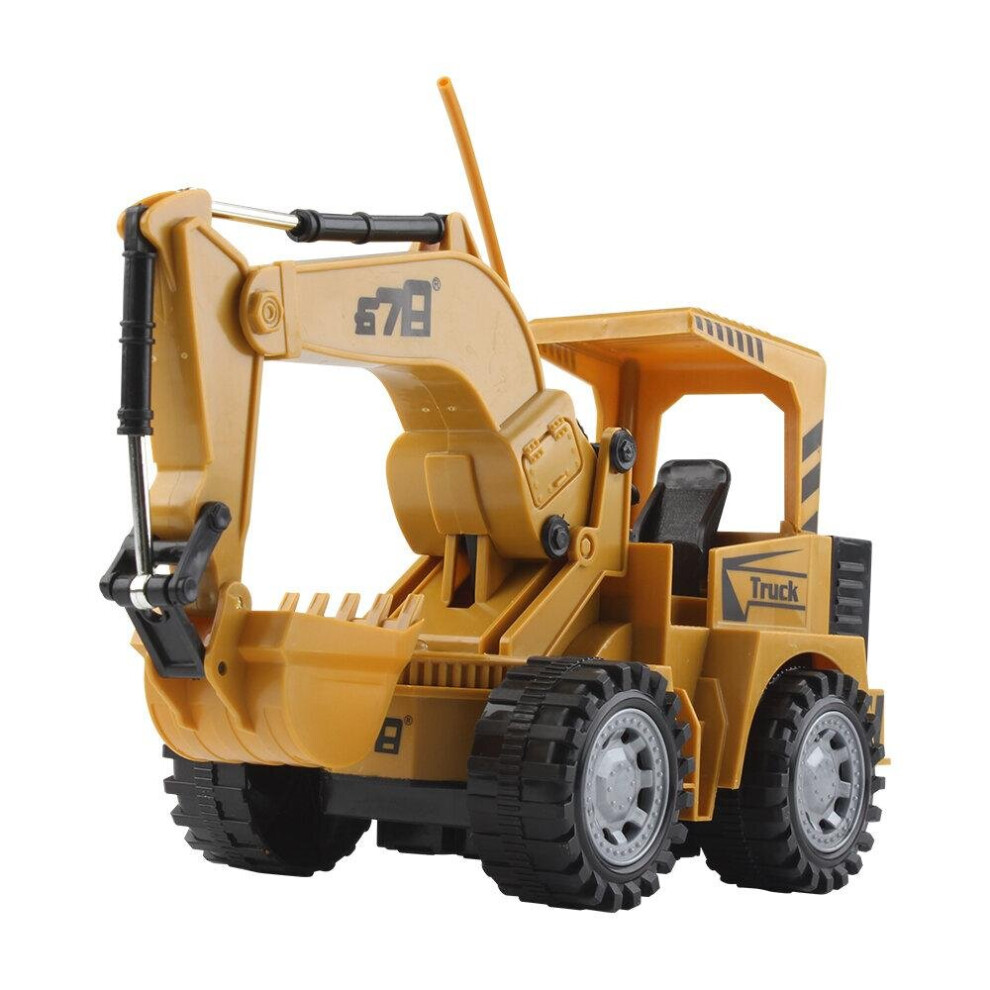 (8075E) 2.4G 5CH RC Excavator Electric Engineering Vehicle RTR Model