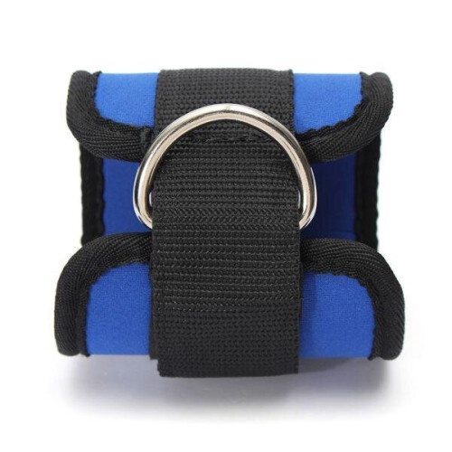 Ankle Strap D-ring Thigh Leg Attachment Pulley Gym Weight Lifting 2
