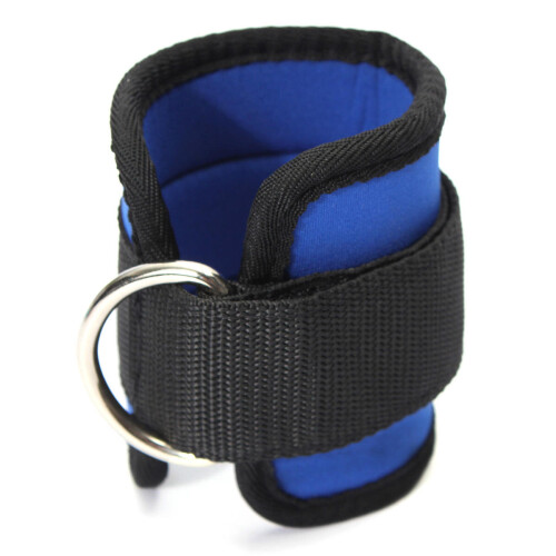 Ankle Strap D-ring Thigh Leg Attachment Pulley Gym Weight Lifting 1