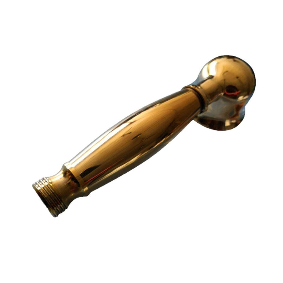 (Titanium) G1/2 Antique Copper Handheld Faucet Shower Head Spraying High Pressure w/ Flexible 1.5m Hose for Bathroom