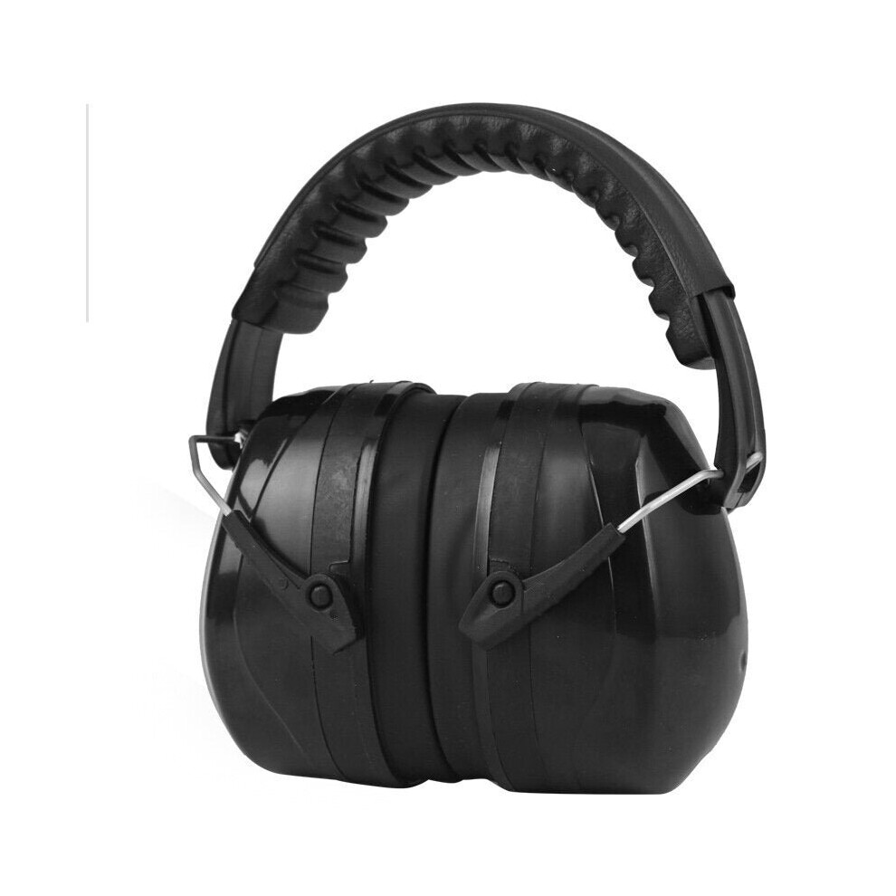 (Black) SNR 105dB Electronic Shooting Earmuff Noise Reduction Ear Protection Safety Ear Muffs for Hunting Shooting Exercise