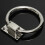 Stainless Steel Knocker Pulls Handle Pull Rings Shiny Silver for Wooden Door Chair 6