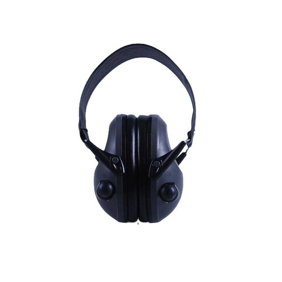 (Black) Tactical Shooting Earmuffs Adjustable Noise Reduction Safety Ear Muffs Hearing Protection Snr 18Db Ear Defenders 3654659413321