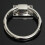 Stainless Steel Knocker Pulls Handle Pull Rings Shiny Silver for Wooden Door Chair 7
