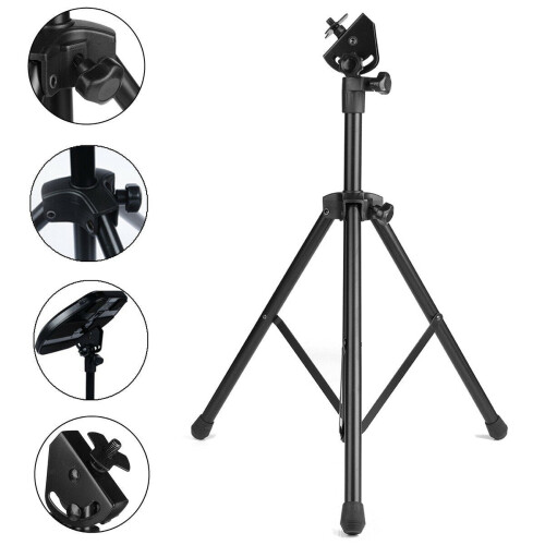 Straight Cymbal Drum Stand Hardware Percussion Mount Double Braced Tripod Holder 2