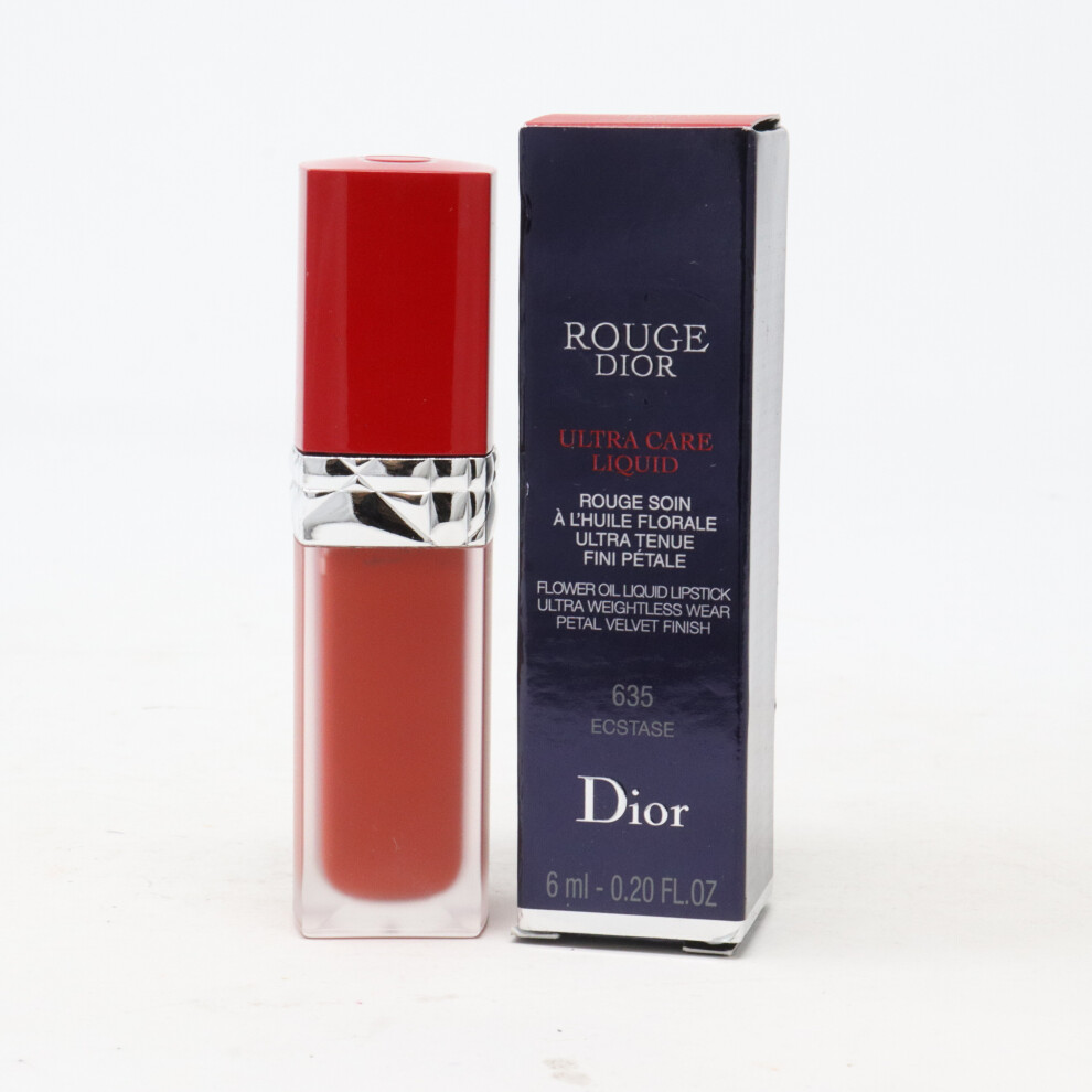 (635 Ecstase) Dior Rouge Dior Ultra Care Liquid Lipstick  0.2oz/6ml New With Box