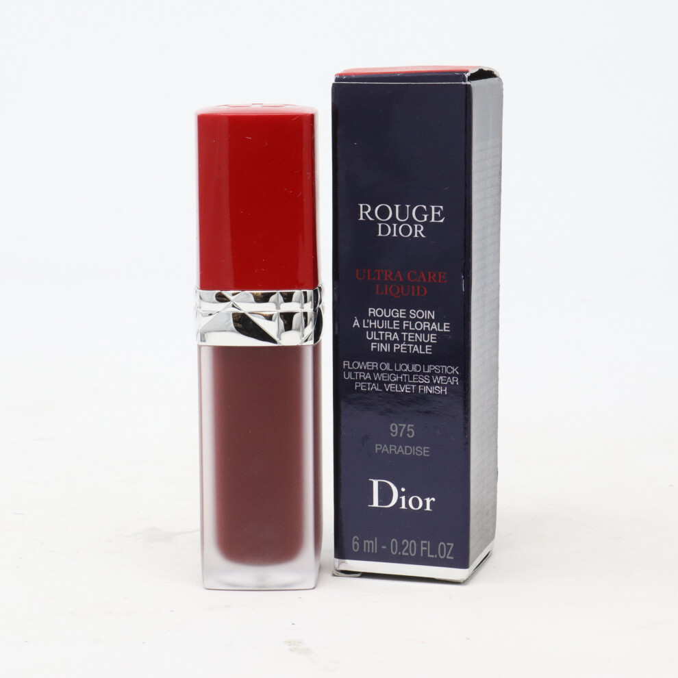 Dior (975 Paradise) Rouge Ultra Care Liquid Lipstick 0.2Oz/6Ml New With Box