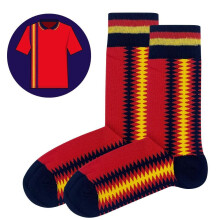 SicSock Spanish Home 1994 World Cup Kit Retro Football Shirt Socks UK Size 7-11
