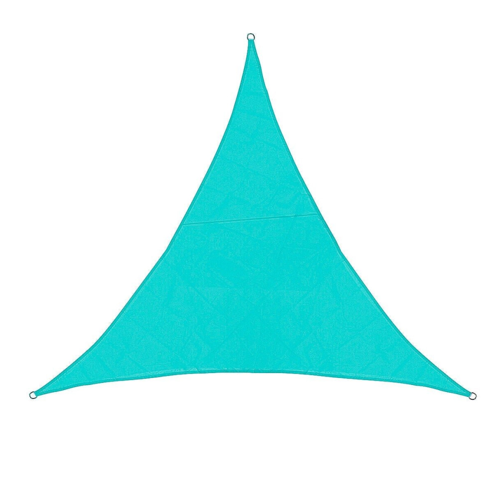 (blue) Sun Shade Sail Waterproof 420D Oxford Polyester Canopy Cover Awning Garden Yard Plant Protection