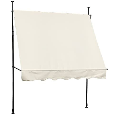 Evre (Beige, 200X150) EVRE Waterproof  Awning/shade + adjustment handle