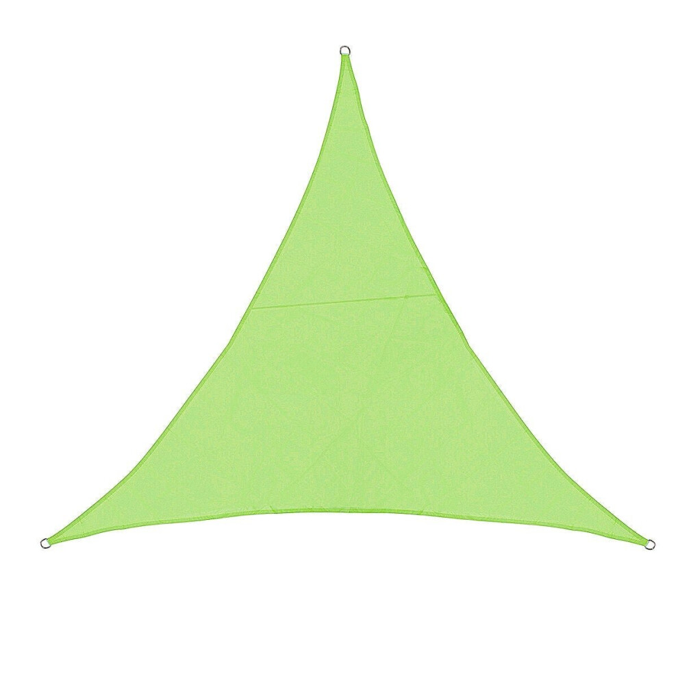 (Green) Sun Shade Sail Waterproof 420D Oxford Polyester Canopy Cover Awning Garden Yard Plant Protection