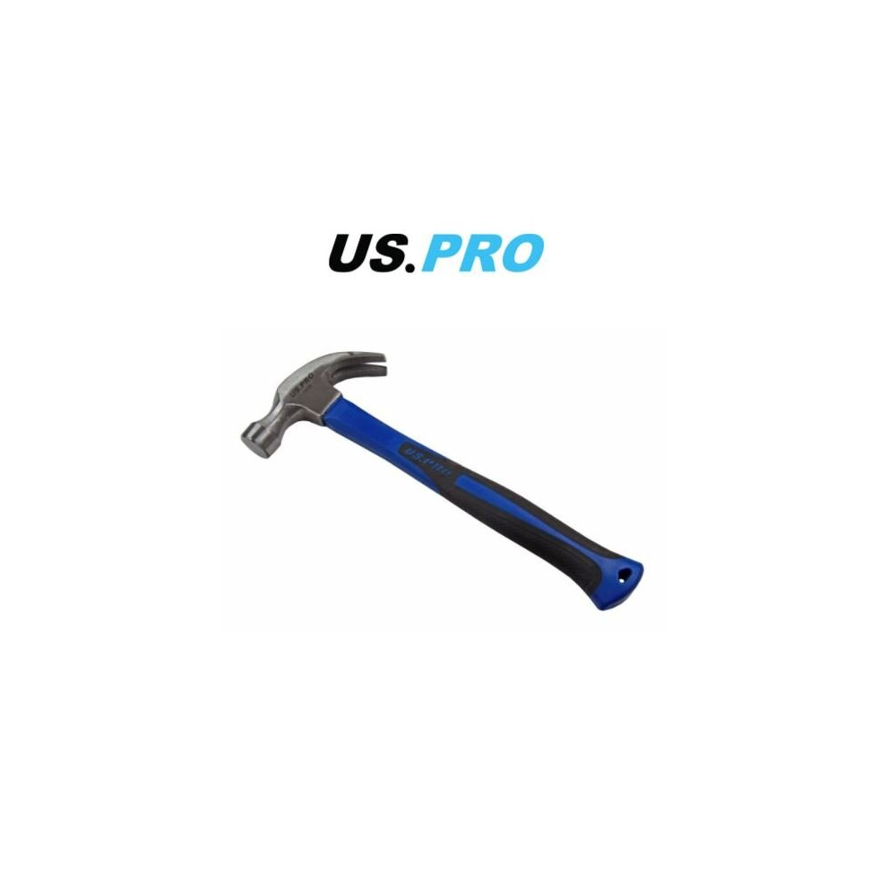 US PRO 16oz Claw Hammer With TPR Handles 1668