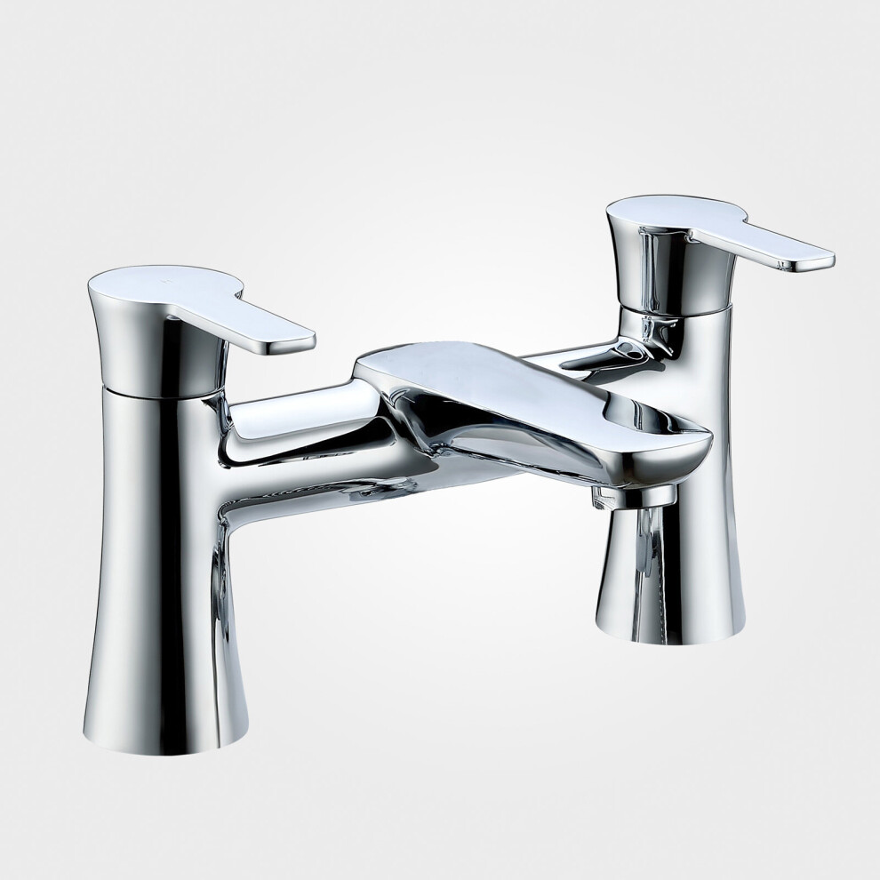 Perth Bridge Bath Filler Tap Chrome