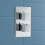 NES Home Lotus Ceiling Rainfall Shower Head with Concealed Thermostatic Control 3
