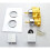 NES Home Lotus Ceiling Rainfall Shower Head with Concealed Thermostatic Control 5