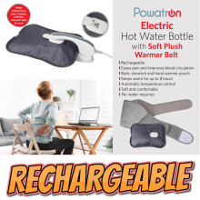 Lower Back Pain Relief Belt and Rechargeable Electric Hot Water Bottle Warmer