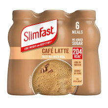 SlimFast Milkshake Café Latte 325ml x 6