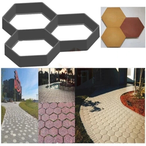 Garden DIY Plastic Path Maker Mold V1 2