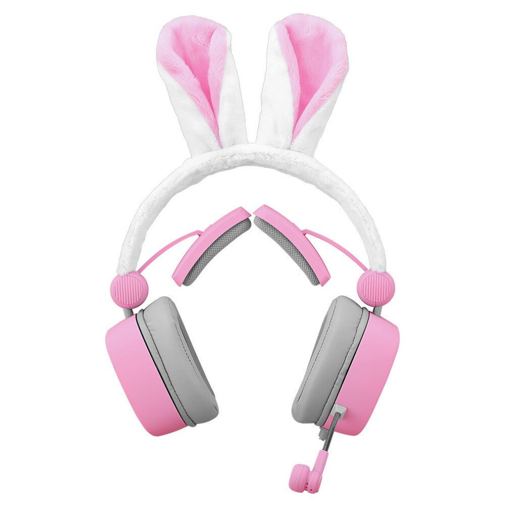 Rabbit Ears Headset 3.5mm Gaming Passive Noise Cancelling 7.1 Virtual Channel Live-image-OPC-P9NHC7Q-NEW