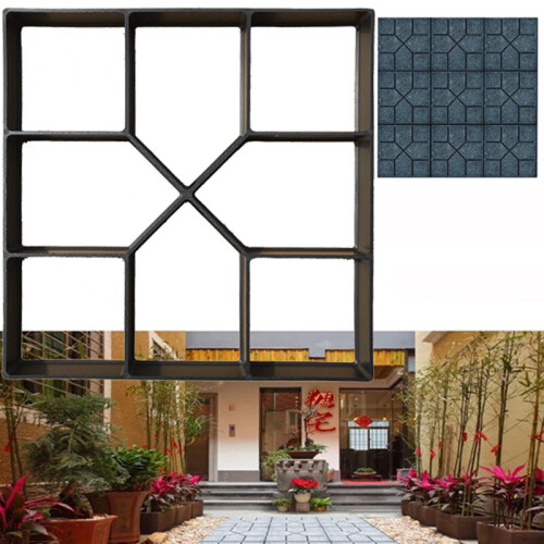 Garden DIY Plastic Path Maker Mold V3 2