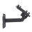 (Black) Wall Mount Speaker Holder Wall Bracket Mount Ceiling Rotating Bracket Holder 4
