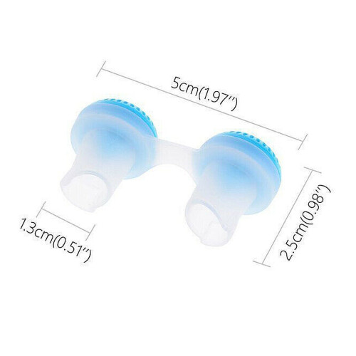 (Blue) Snoring Device Ventilator Sleeping Nose Anti-Snoring Device 2