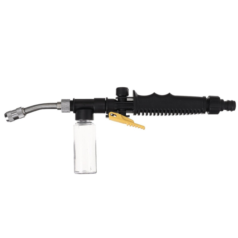 (34cm) High Pressure Washer Water Sprayer Jet Nozzle Wand Cleaner with Foam Bottle