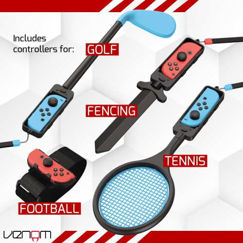 Venom Switch Sports 8in1 Accessory Pack (Nintendo Switch) on OnBuy