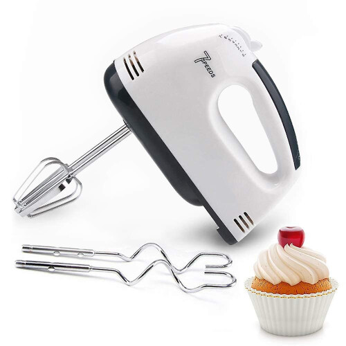 Hand Mixer Electric Whisk Handheld Kneaders Hand Blender Portable Beaters on OnBuy