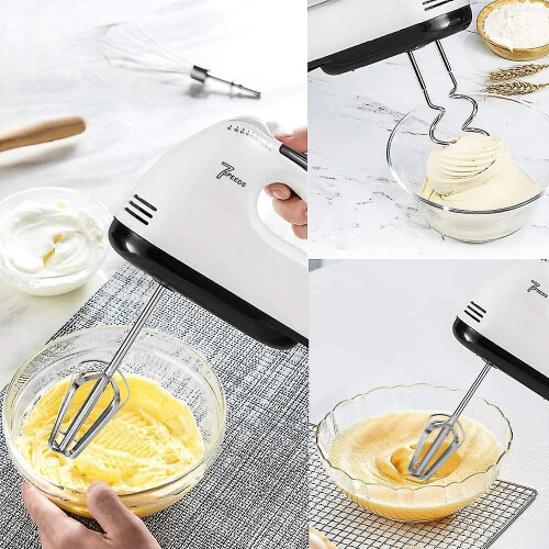Hand Mixer Electric Whisk Handheld Kneaders Hand Blender Portable Beaters 2