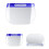 (10pcs) Safety Isolation Full Face Shields Reusable Clear Wide Vision 6