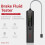 Automobile Brake Oil Detector Testing Pen Water Fluid Tester Universal LED Indicator Tool 11