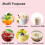 (Green) Rechargeable Handheld Portable Blender and Juicer 11