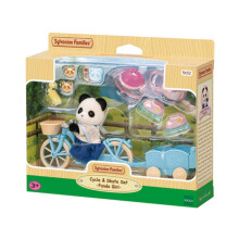 Sylvanian Families Cycle & Skate Set Panda Girl - Board Game