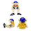 60cm Jeffy Boy χέρι μαριονέτα παιδιά μαλακή κούκλα Talk Show Props Plush παιχνίδια μαριονέτα 5
