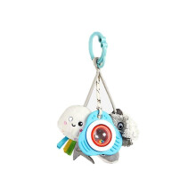 (Marine Animals) Baby Stroller Toys Hanging Plush Toys Baby Rattle Toys Baby Sensory Toys Teether