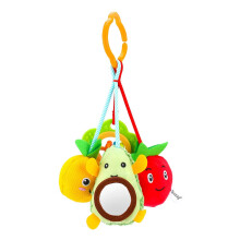 (Fruit) Baby Stroller Toys Hanging Plush Toys Baby Rattle Toys Baby Sensory Toys Teether