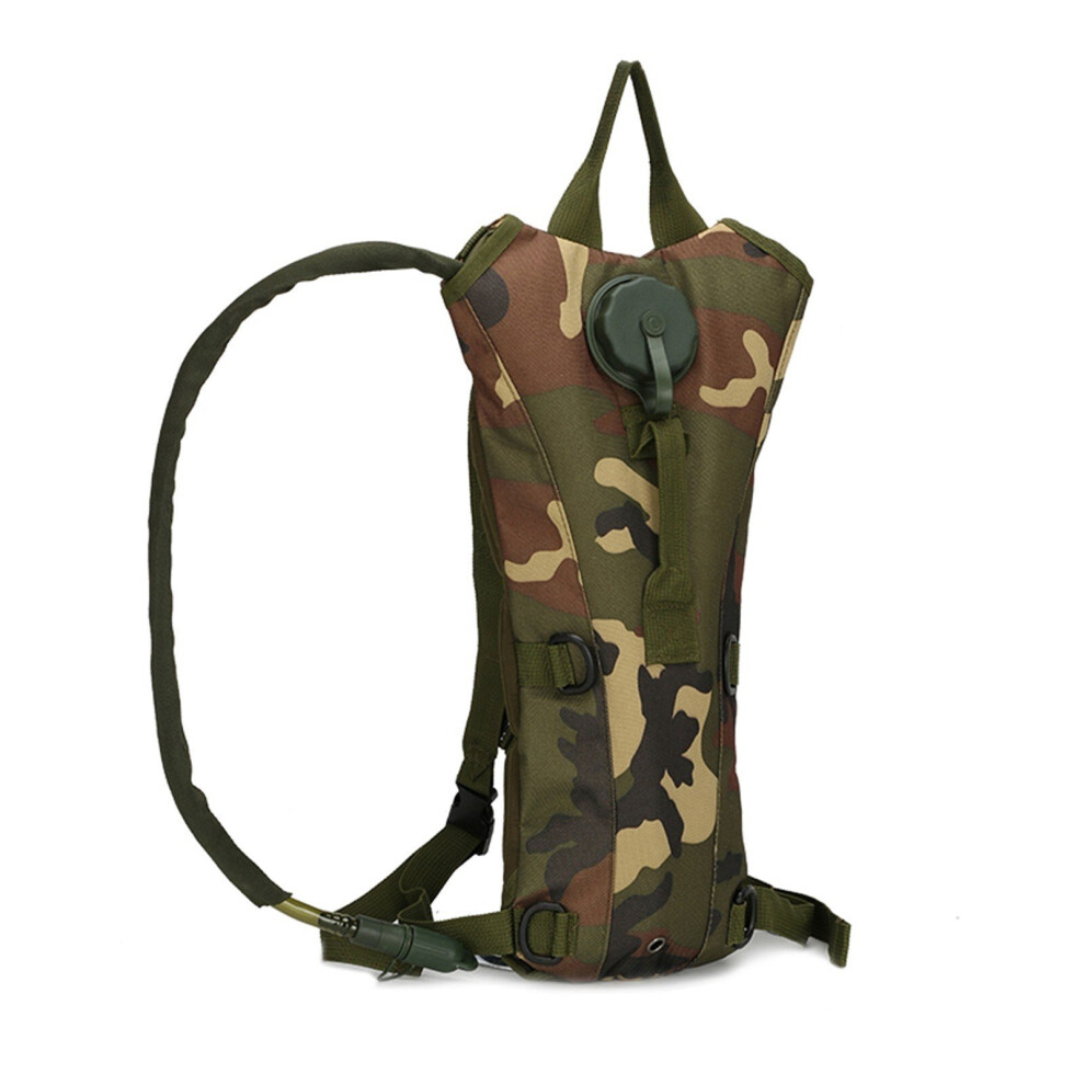 (9) Hydration Backpack with 3L Bladder Camouflage Cycling Hiking Running Climbing Outdoor Water Bags