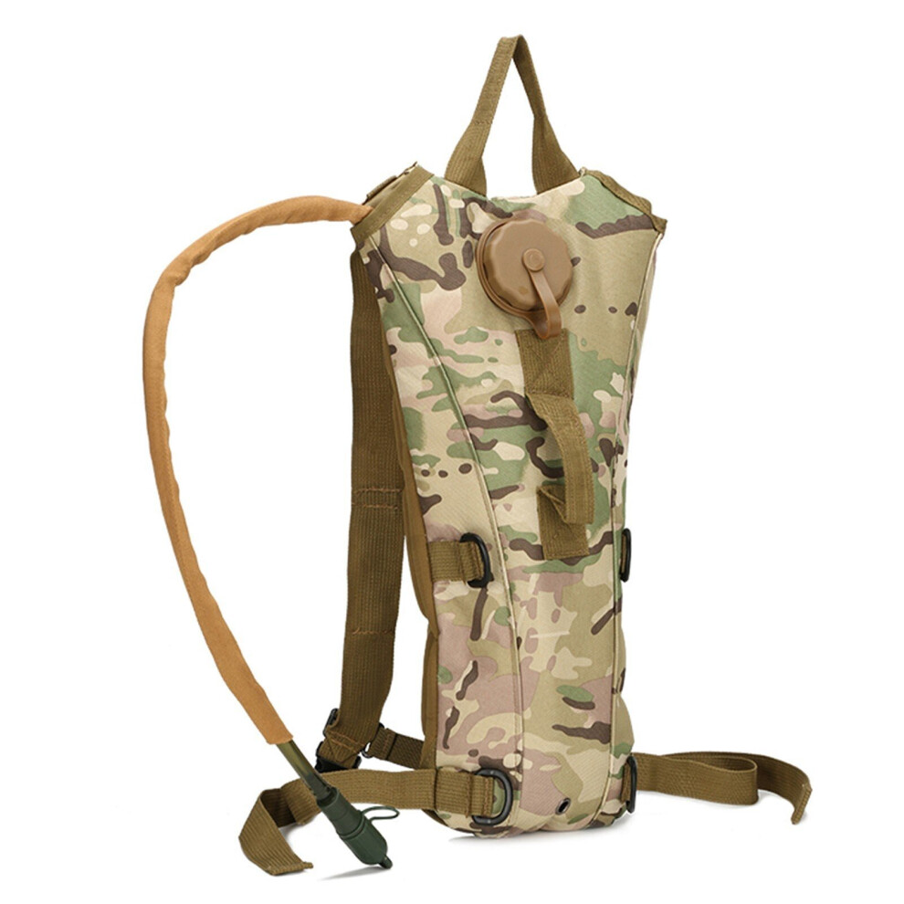 (7) Hydration Backpack with 3L Bladder Camouflage Cycling Hiking Running Climbing Outdoor Water Bags