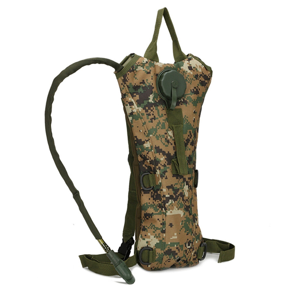 (8) Hydration Backpack with 3L Bladder Camouflage Cycling Hiking Running Climbing Outdoor Water Bags