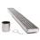 Stainless Steel Tile Insert Linear Shower Grate Bathroom Floor Drain Channel 3