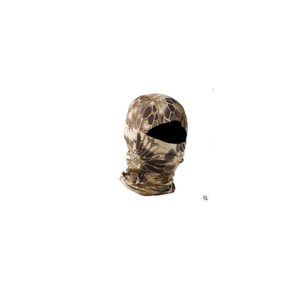 (Pythondesert) Camouflage Outdoor Cycling Hunting Hood Protection Balaclava Head Face Cover 3654657560034