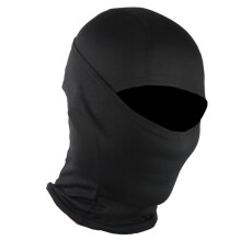 (Black) Camouflage Outdoor Cycling Hunting Hood Protection Balaclava Head Face Cover