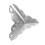 (Silver) 30Pcs Elegant Decorative Corner Protectors Brackets Edge Cover Rattan Pattern 3 Colors 4