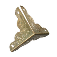 (Gold) 30Pcs Elegant Decorative Corner Protectors Brackets Edge Cover Rattan Pattern 3 Colors